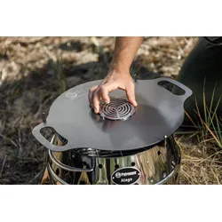 Petromax Einsatz für Atago Grillplatte
