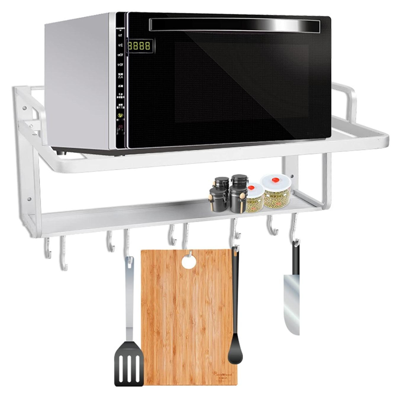 Solidchoice Wandgemonteerd Magnetisch Rek voor Magnetron