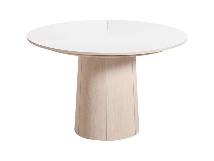 Tisch Skovby Eiche natur Massivholz B 123 T 123 cm