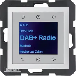 Berker Radio Touch UP DAB+ S.1/B.3/B.7 (polarweiß matt)