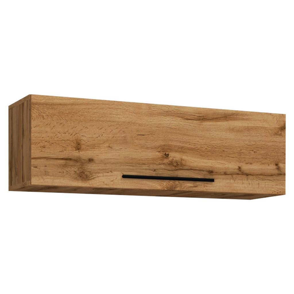 Mid.you Lowboard , Honigeiche , Holzwerkstoff , 2 Fächer , 95x30x30 cm , hängend , Wohnzimmer, TV Möbel, Lowboards, Lowboards hängend