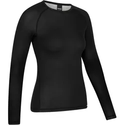 Womens Ride Thermo Langarm Unterhemd schwarz / L