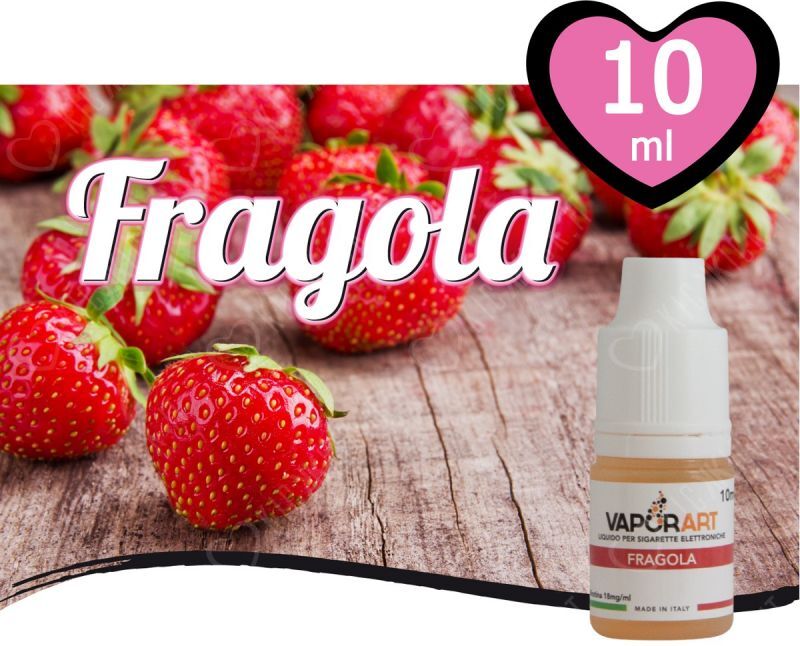VaporArt IT Fragola Vaporart Liquido Pronto Da 10 Ml