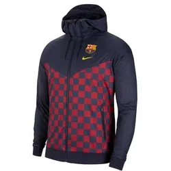 Nike FC Barcelona Windrunner blau/rot S