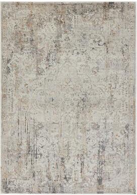Juniper Home Firenze Abstract Light Gray/ Cream Area Rug