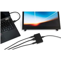 Wacom Converter Kit For HDMI To USB-C Co, Grafiktablett, Schwarz