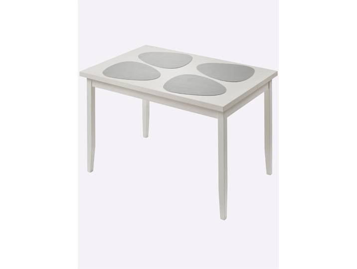 Platzset HEINE HOME, grau (silberfarben), B:45cm, 100% Polyurethan, Platzsets, Platzset