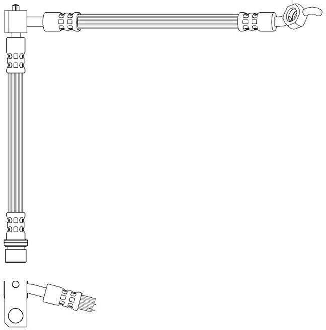 K&K FT0103 Bremsschlauch