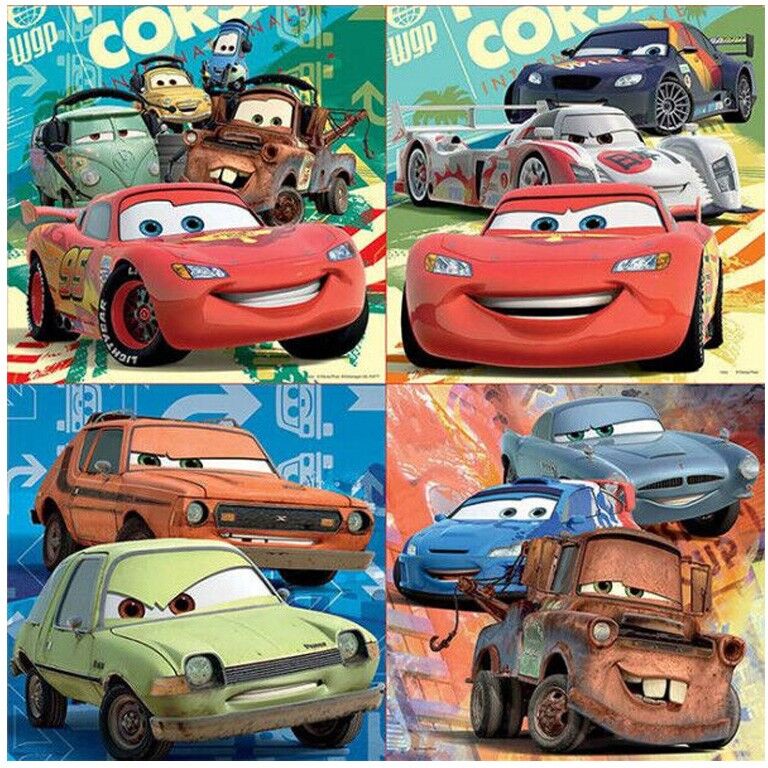 Puzzles Progréssifs Cars 2 12+16+20+25 pcs - Educa