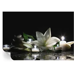FOTOTAPETE 152x104 cm - Entspannende Szene
