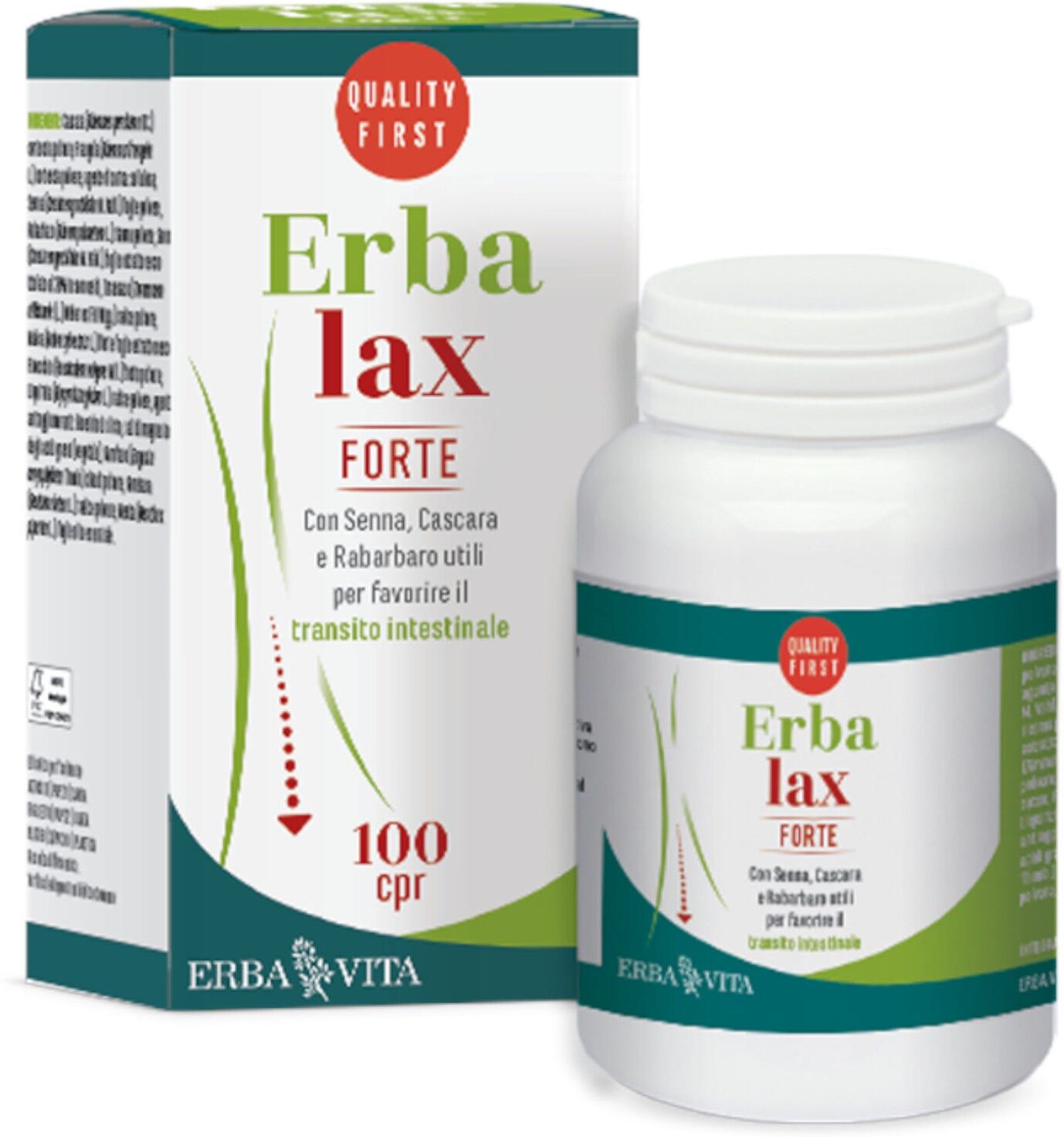 ERBA VITA Erba Lax Forte - Compresse 100 Compresse 