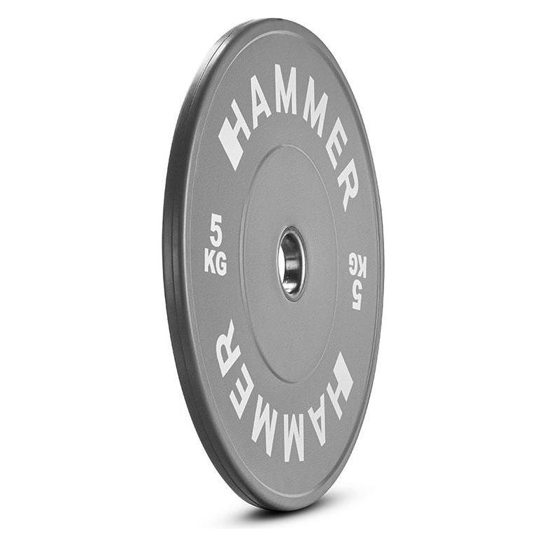 Hammer Fitness Bumper Plate 50 mm 5 kg (1 x 5 kg) (17051)