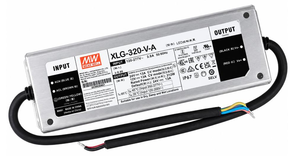 Mean Well Synergy 21 voeding XLG-320-V-A IP67