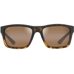 Maui Jim THE FLATS _ Schwarz mit Schildkröte (H897-10)