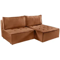 ECKSOFA Schlafsofa Amalia In Raven