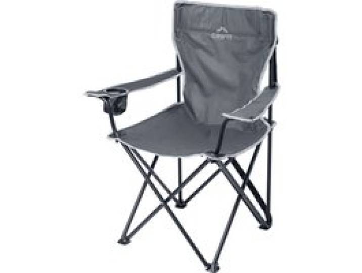 CRIVIT Chaise de camping pliante (gris)