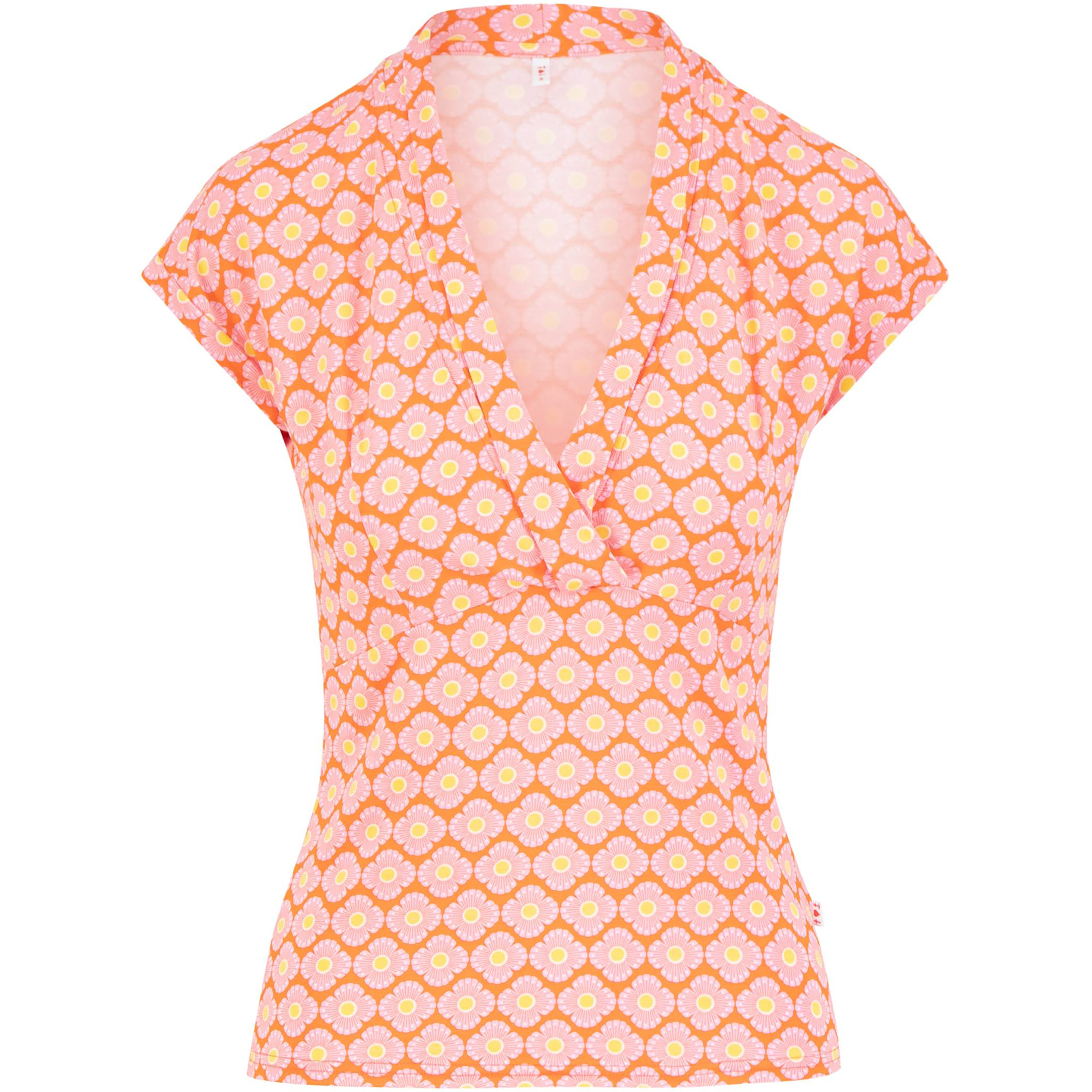 Blutsgeschwister Mon Cher Cache-cœur Damen T-Shirts rosa Größe M Lifestyle Atmungsaktiv