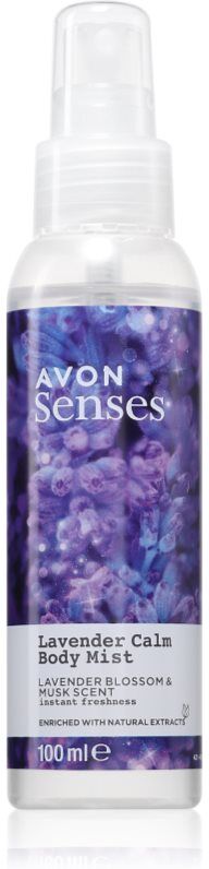 Avon Senses Lavender Calm spray corporel parfumé 100 ml