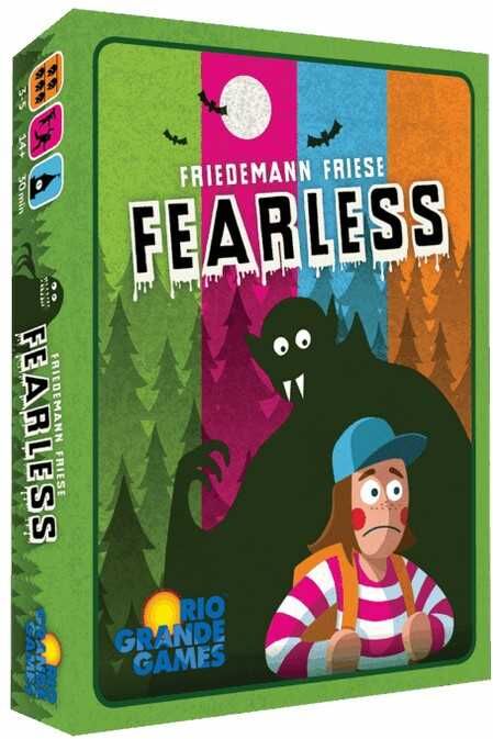 Fearless - Compact Strategy Game by Rio Grande Games, Ages 8+, 1-4 Players