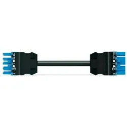 Wago 771-9285/017-601 konfektionierte Verbindungsleitung,B2ca,Buchse Stecker,blau 7719285017601