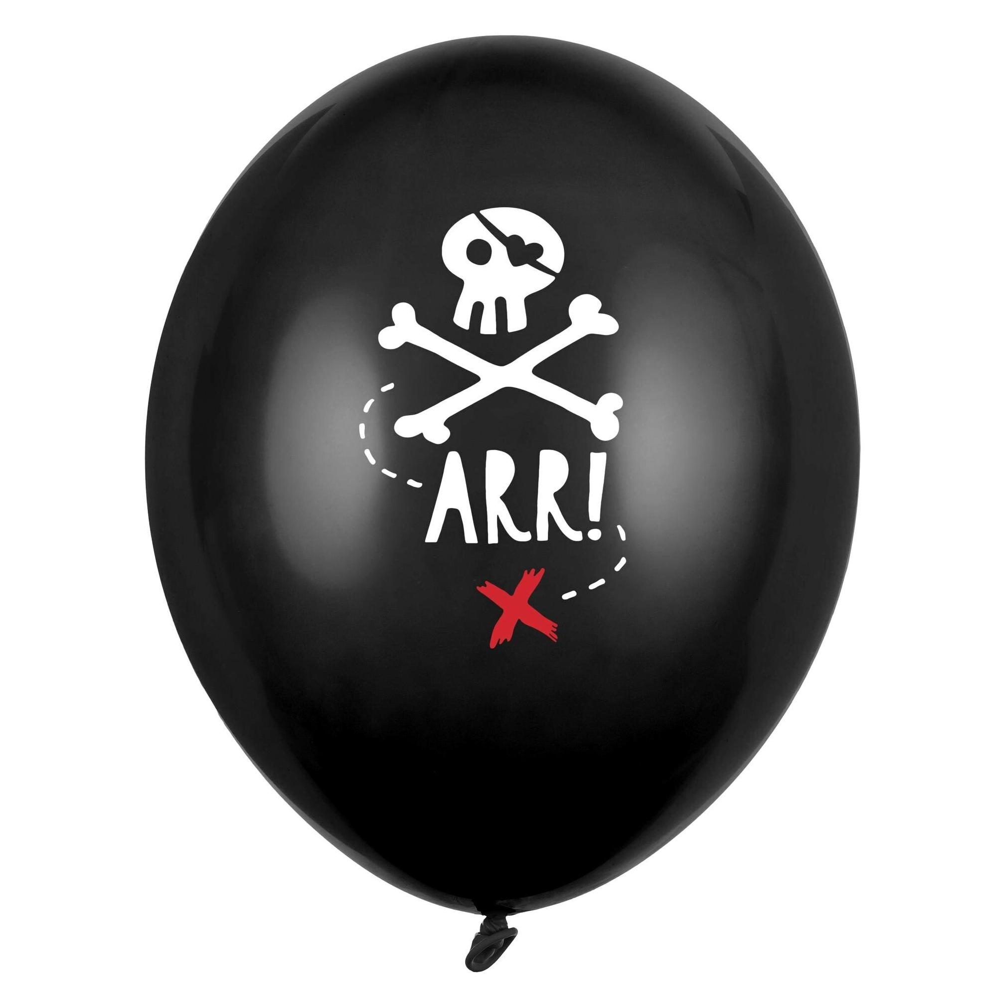 Partydeco Luftballons Piraten (6St.) (6x) (SB14P-297-010-6)