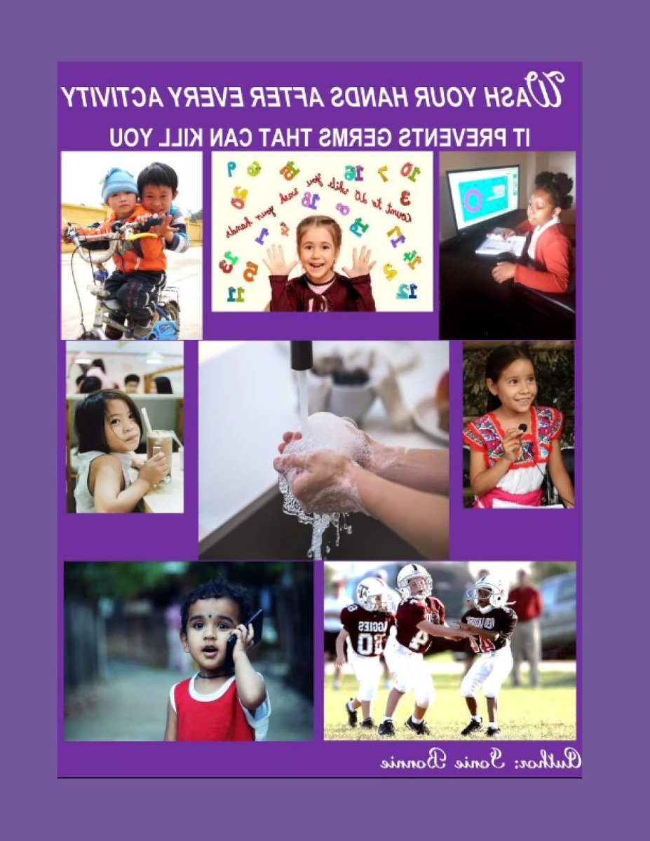 Handen Wassen Hygiëne Gids voor Kinderen - 102 Pagina's Full Color