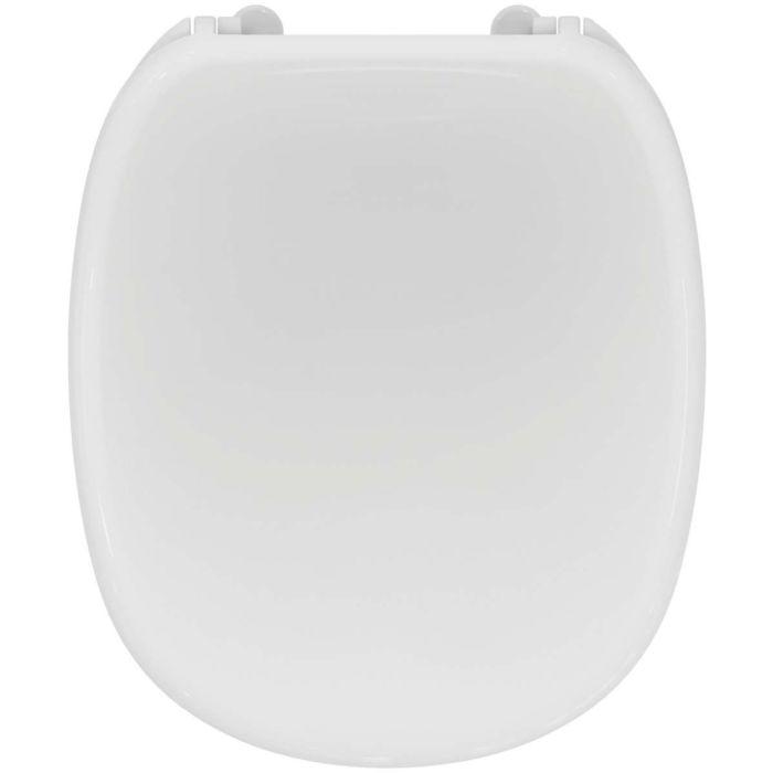 Ideal Standard Kimera WC-Sitz K700801 mit Sitzpuffer und Scharniersatz, weiß