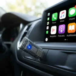 USB-Dongle für Car Play & Android Auto: Drahtlose Verbindung & sichere Navigation – Nahtlose Smartphone-Integration, Musik & Freisprechen im Fahrzeug