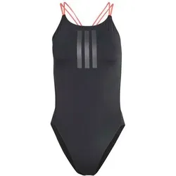 ADIDAS Damen Badeanzug RIPSTREAM 3-STREIFEN TIE BACK, Größe 34 in Schwarz Schwarz