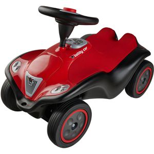 BIG Rutschauto 800056238, Bobby Car Next 2.0, ab 1 Jahr, rot, mit Flüsterreifen, Licht & Sound