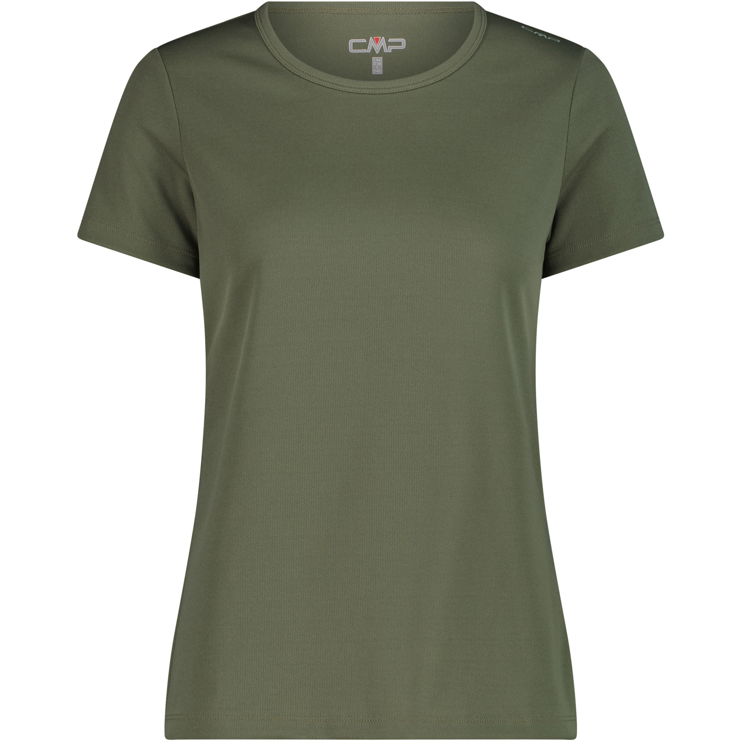 CMP Funktions Damen T-Shirts oliv Größe XS Trekking Geruchsneutralisierend