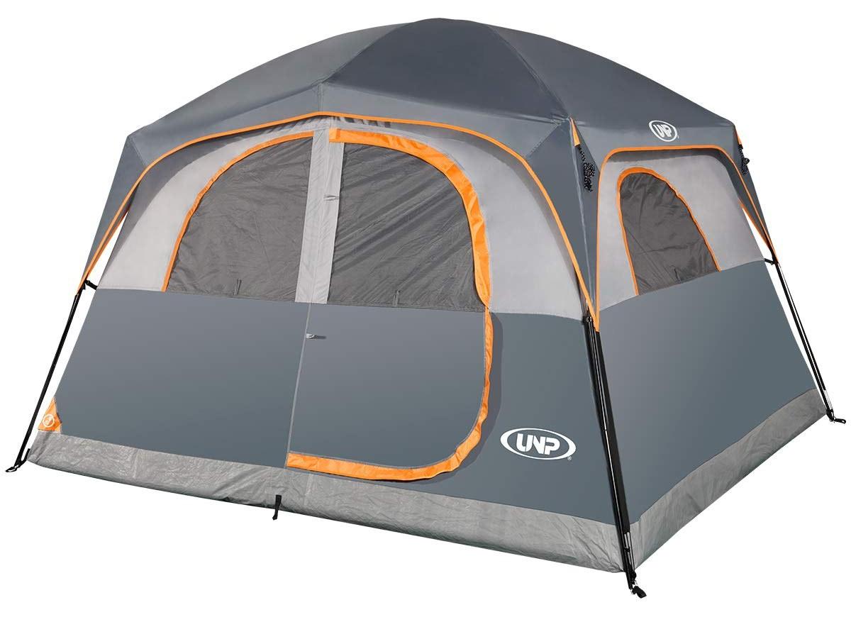 Zelt - Familienzelt für 6 Personen - Wasserdicht - Stehhöhe 78 Zoll - Campingzelt, 90 m² - 8,2 kg