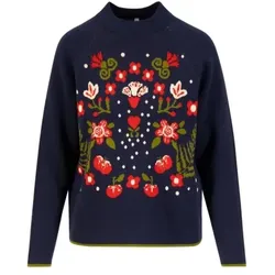 Blutsgeschwister Strickpullover Cold Day Warm Heart - winter-wonderland knit M