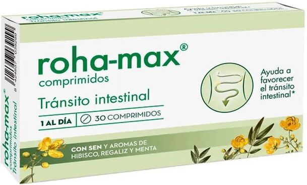Roha -Max Trânsito Intestinal 30 Tabs