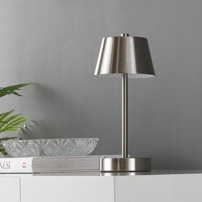 Value Selection Cordless Rechargeable LED Table Lamp With Touch Dimmer a