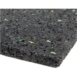 WPRO 484010678176 Anti Vibration Mat for Washing Machines ANT100, Zubehör Waschen + Trocknen, Schwarz