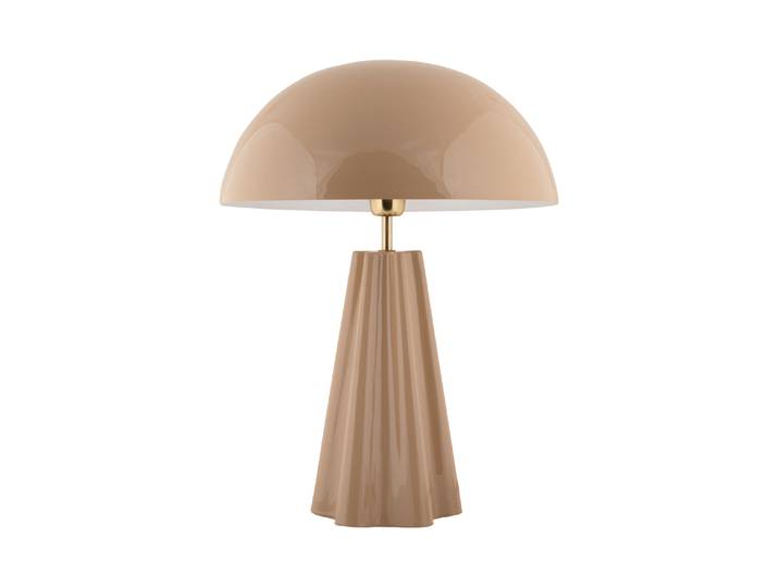 Leitmotiv - Lampe de table Amplio Xl - Marron - Ø30cm Lampe de table - Lampe de chevet\, salon\, chambre à coucher