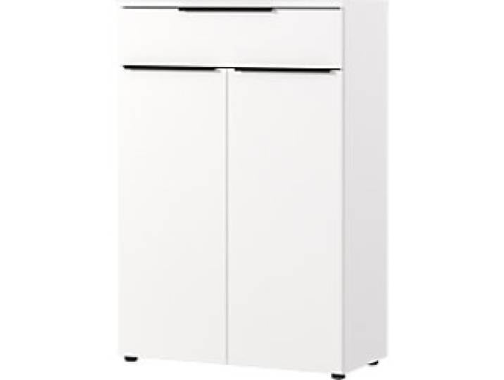 GERMANIA GW-Mailand Spanplatte Aktenschrank 810 x 400 x 1.200 mm Weiß