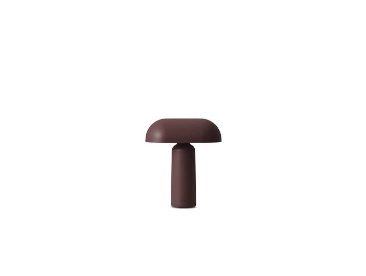 Porta Portable Tischleuchte Braun - Normann Copenhagen - Wohnzimmer - Kunststoff