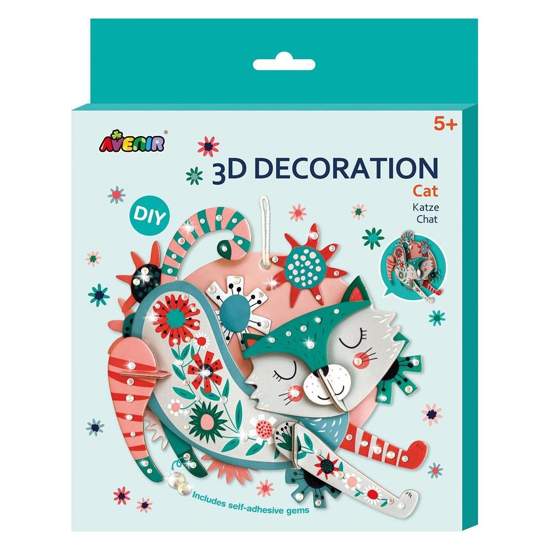 Avenir 3D Dekoration Katze (6920773350703)