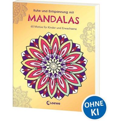 Ruhe und Entspannung mit Mandalas, Taschenbuch von , Loewe, 978-3-7432-1830-7