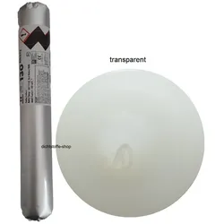 Ramsauer 130 Alkoxy transparent 1K Silikon Dichtstoff 600ml Folienbeutel