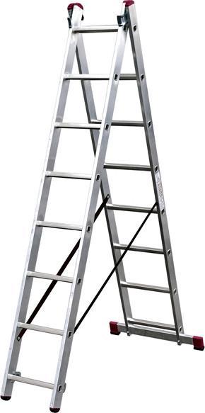 KRAUSEWERK CORDA MEHRZWECKLEITER 2X11 SPROSSEN 09121327