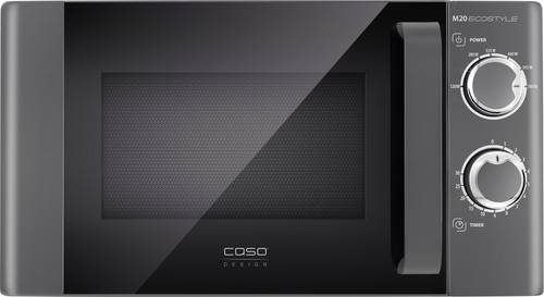 CASO M20 ECOSTYLE Mikrowelle Schwarz 700 W