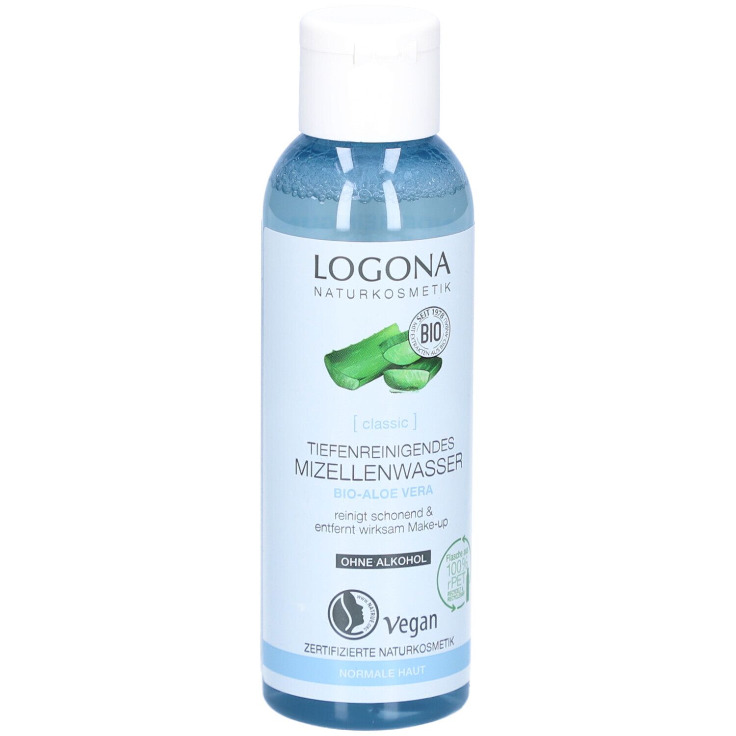 Classic Tiefenreinigendes Mizellenwasser Bio-Aloe Vera 125 ml Flüssigkeit