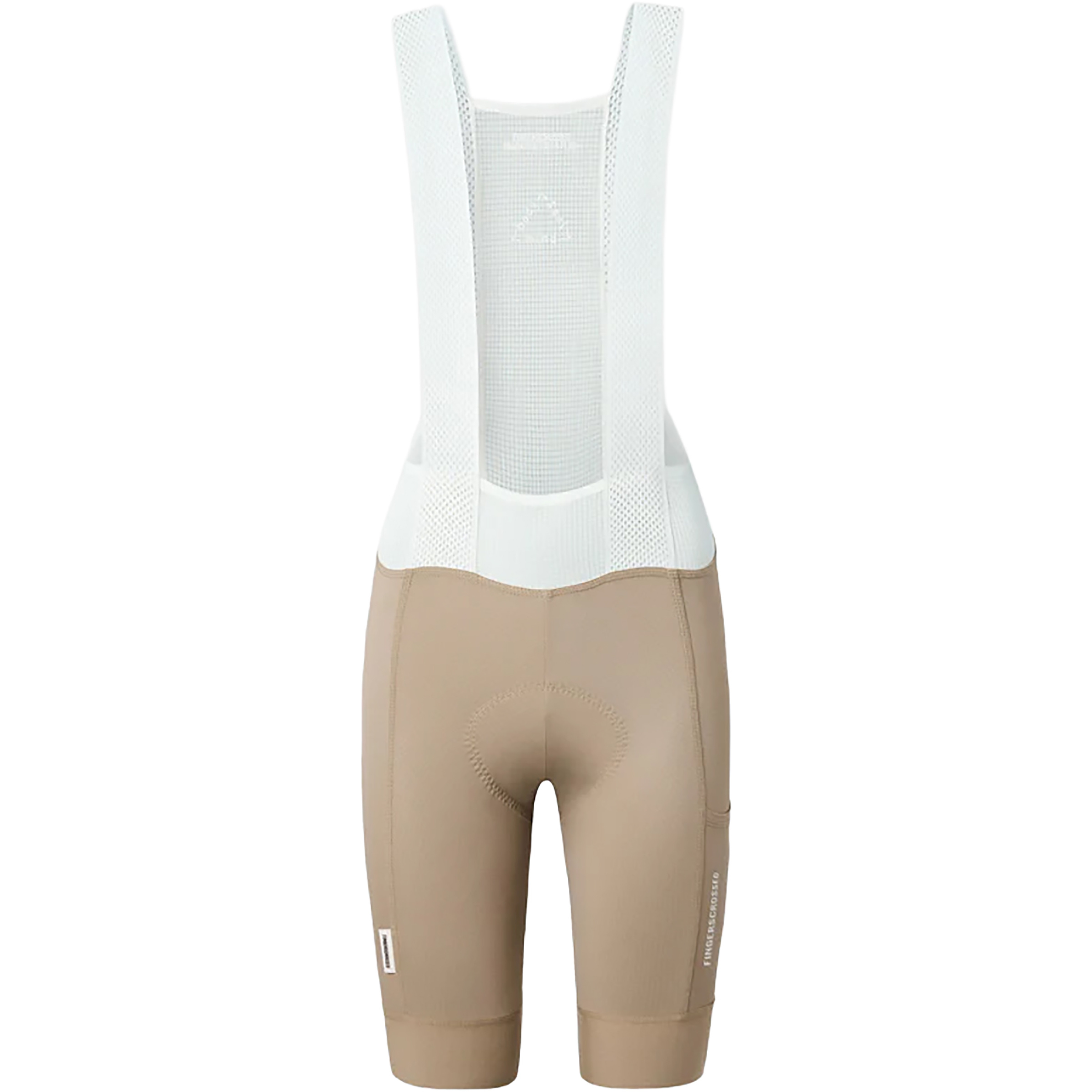 Fingerscrossed Road Super Light Bib kurz Herren Fahrradhose beige Größe XL Rennrad Schnell trocknend