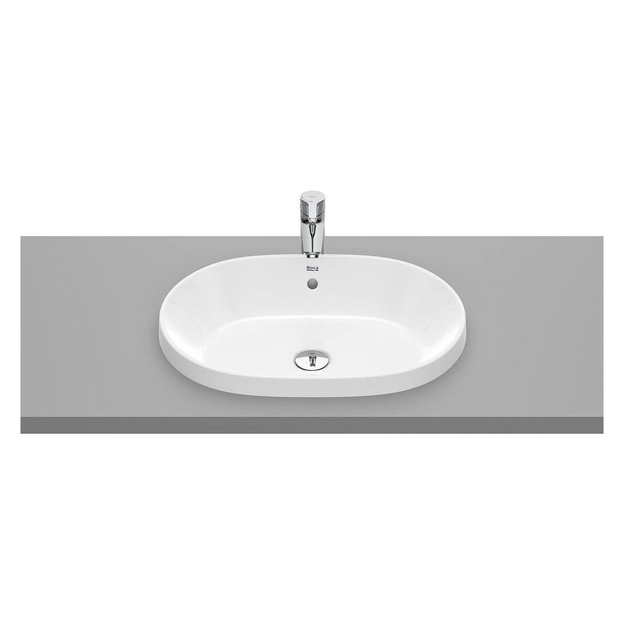 Umywalka A3270Y5000 GAP UMYWALKA BLATOWA OWALNA 55X39 CM, Z PRZELEWEM // CE.ROG.U-55X39 (390 mm, 550 mm) (A3270Y5000)