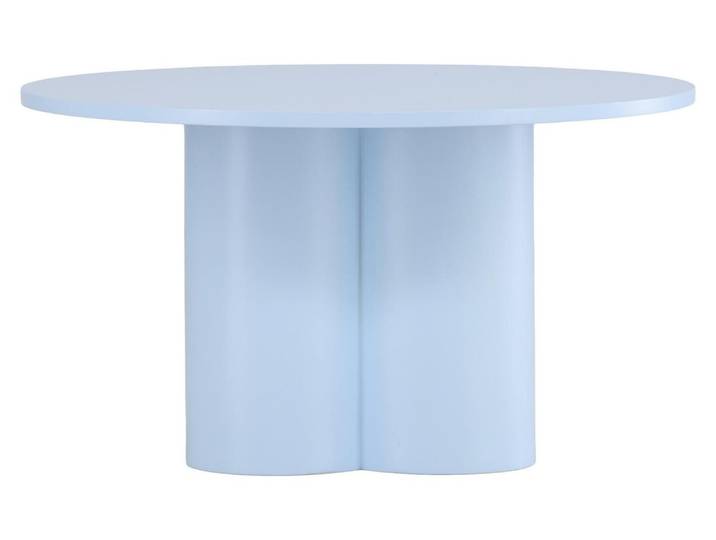 Olivia table basse Ø80 cm bleu.