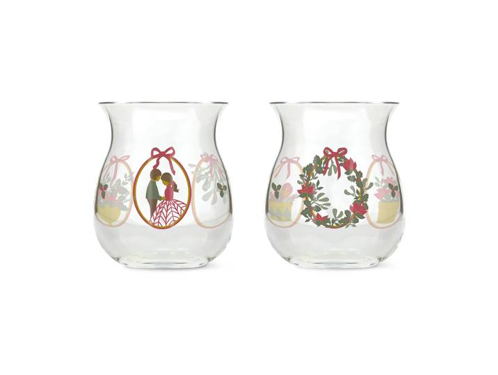 Holmegaard Holmegaard Christmas kerst kaarsenhouders 2-pack 2025