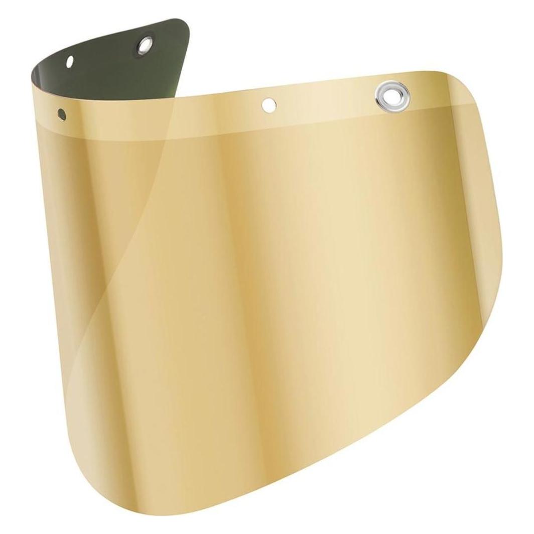 Aschua Schutzscheibe grün GFKVI001-6 goldbedampft für Universal Helmhalter (GFKVI001-6)
